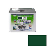 アサヒペン　AP　水性簡易屋上防水塗料　8KG　グリーン　9016858　（直送品）
