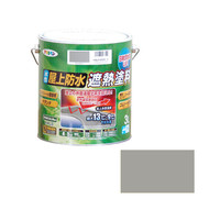アサヒペン　AP　水性屋上防水遮熱塗料　3L　ライトグレー　900144　（直送品）
