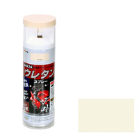 アサヒペン　AP　2液ウレタンスプレー　300ML　アイボリー　9010268　（直送品）