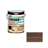 アサヒペン　AP　木材防虫防腐ソート　1L　ブラウン　9011621　（直送品）