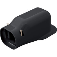 因幡電機産業 (INABA) 配管保護資材 ウォールコーナー 黒 1セット（10個入）_2