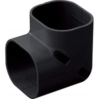 因幡電機産業 立面コーナー90° LDCー90 黒 LDC-90-K 1セット(10個)（直送品）