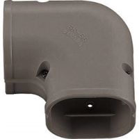 因幡電機産業 スリムコーナー平面90° SKー140 ブラウン SK-140-B 1セット(5個)（直送品）