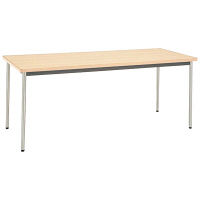 オカムラ 8189 会議テーブル 幕板なし ライトプレーン 幅1800×奥行750×高さ700mm（直送品）