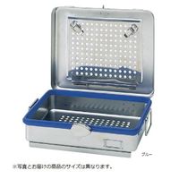 松吉医科器械 ニューカスト(角型)中 ブルー M-35 1個 03-3060-01（直送品）