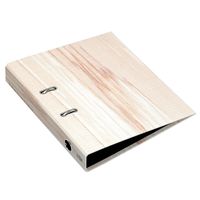 エトランジェ・ディ・コスタリカ A4レバーファイル55［WOOD］アイボリー WOOD-01-01 4冊（直送品）