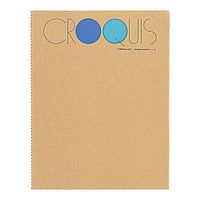 マルマン クロッキーブック 大 100枚 ブルー SL-02 1セット(1冊×2)