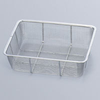 松吉医科器械 クリーンバスケット 手付(6枚取) 11919000x2 1箱(2個入) 04-2275-00（直送品）