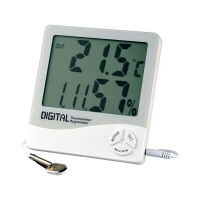 エンペックス気象計 デカデジV（デジタル湿度/内外温度計） TD-8130 1箱（3個入） 24-2981-00（直送品）