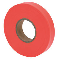 シンワ測定 マーキングテープ　15mm×50m　蛍光オレンジ 74163 1セット（20個入）