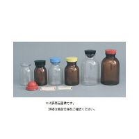 エムアイケミカル 散薬瓶（PC製）透明 黄 3915 1箱（9本入） 08-2960-01-02（直送品）