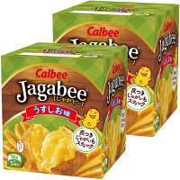 カルビー　じゃがビー（Jagabee）　うす塩味　1セット（2箱入）