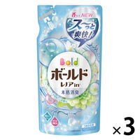 【アウトレット】P&G ボールドジェル つめかえ用 フレッシュピュアクリーンの香り 715g 洗たく洗剤 1セット(3個：1個×3)