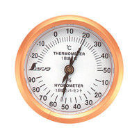 温湿度計　U-3　丸型　6.5cm　72669　1セット（10個）　シンワ測定　（直送品）