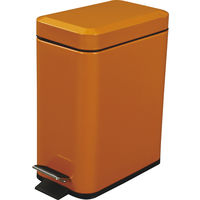 東谷　ゴミ箱　フォッサ　LFS-076OR　オレンジ　1台　（直送品）