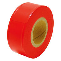 シンワ測定 マーキングテープ　30mm×50m　蛍光オレンジ 73800 1セット（10個入）