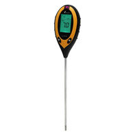 デジタル土壌酸度計　A　地温・水分・照度測定機能付　72716　1セット（2台）　シンワ測定　（直送品）