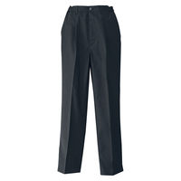 アイトス レディースシャーリングワンタックパンツ ブラック 4L HS2601-010 1着（直送品）