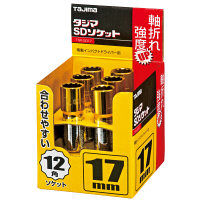 タジマ　SDソケット17　12角　ディスプレイ箱仕様　TSK-SD17　1セット（12個）　TJMデザイン　（直送品）