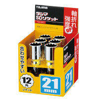 タジマ　SDソケット21　12角　ディスプレイ箱仕様　TSK-SD21　1セット（12個）　TJMデザイン　（直送品）