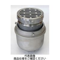 福西鋳物 ドレントラップ 床排水トラップ 非防水用【ステンレス製】 T-5SA-50 1個（直送品）