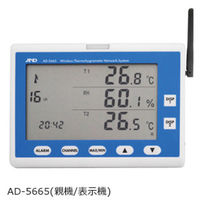 ZigBeeワイヤレス温湿度計測システム 親機（表示機） AD-5665 エー・アンド・デイ（直送品）