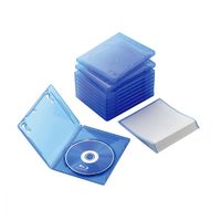 エレコム Blu-rayディスクケース（1枚収納） クリアブルー