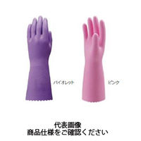 テラモト （TERAMOTO） ビニール手袋 ビニトップ厚手 1セット（10双:1双×10個）
