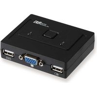 ディスプレィ切替器 D-Sub15ピン（VGA） 4台切替 電子式 DTSP24-VGA