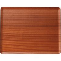 器望 トレー ウッドスタイルマホガニー長角36cmトレー [2個入] kbu-0450650007（直送品）