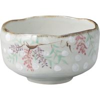 器望 抹茶茶碗 手描藤抹茶碗 [2個入] kbu-0546795009（直送品）