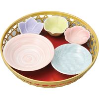 器望 松花堂 松花堂9.0籠花セット [1個入] kbu-0547145017（直送品）