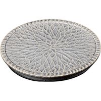 器望 大皿 孔雀ダリア彫皿 [1個入] kbu-0547282015（直送品）