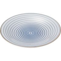 器望 大皿 十草（青）１０吋皿 [3個入] kbu-0549281015（直送品）