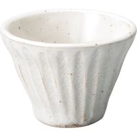 器望 焼酎カップ 手彫粉引マルチカップ [4個入] kbu-0549360001（直送品）