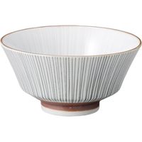 器望 飯碗 墨十草4.0丼 [8個入] kbu-0549457060（直送品）