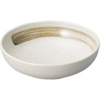 器望 盛鉢 織部刷毛砂茶6.5ボール [5個入] kbu-0567035020（直送品）