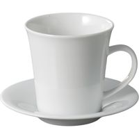 器望 カップ&ソーサー MSラッパ(大)碗皿 [3個入] kbu-0567733004（直送品）