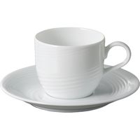 器望 カップ&ソーサー MS清流碗皿 [4個入] kbu-0567735058（直送品）