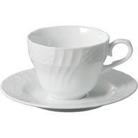 器望 カップ&ソーサー ジェノバ碗皿 [3個入] kbu-0568733057（直送品）
