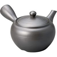 器望 急須 黒段目大急須(そこ網) [1個入] kbu-0572483023（直送品）