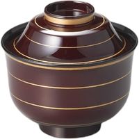 器望 汁椀 溜金線 富士天山椀 [2個入] kbu-0576844002（直送品）