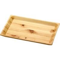 器望 トレー 桧・ノンスリップ長角トレイS [1個入] kbu-0577818037（直送品）