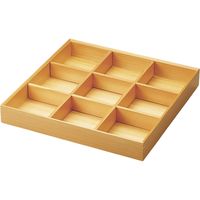 器望 松花堂 木和美・ミニ九ツ切弁当 *身・仕切セット [1個入] kbu-0577820003（直送品）