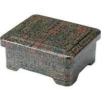 器望 丼重 [A]若丸丼重垣根格子内朱塗 [2個入] kbu-0579834001（直送品）