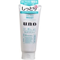 資生堂 UNO(ウーノ) ホイップウォッシュ(モイスト)(洗顔料) 130g　1個(130g入)×24セット（直送品）