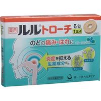 薬用ルル トローチ 6錠入 一日分　1箱(6錠入)×16セット 第一三共ヘルスケア（直送品）