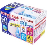 水性キンチョウリキッド 60日用 無臭性 ミルキーピンクセット　10セット 大日本除虫菊（直送品）