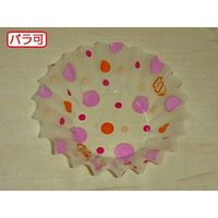 セイコー ラミケースOPP 6F 水玉柄(赤) 500枚 00295527 1本(500枚入)（直送品）