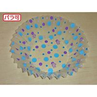 セイコー ラミケースOPP12F 水玉柄(青) 500枚 00295603 1本(500枚入)（直送品）